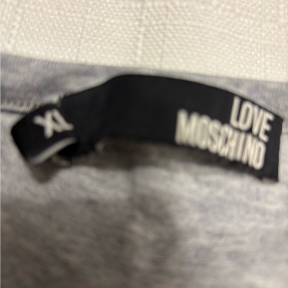Love Moschino Heather Gray Tee - Picture 3 of 3